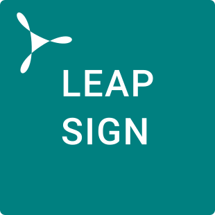 Leap Sign
